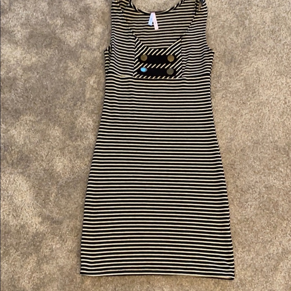 Striped tank dress